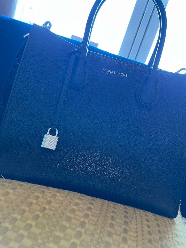 michael kors black colorful purse